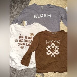 Rylee + Cru Toddler Shirt Set 12-18 and 18-24